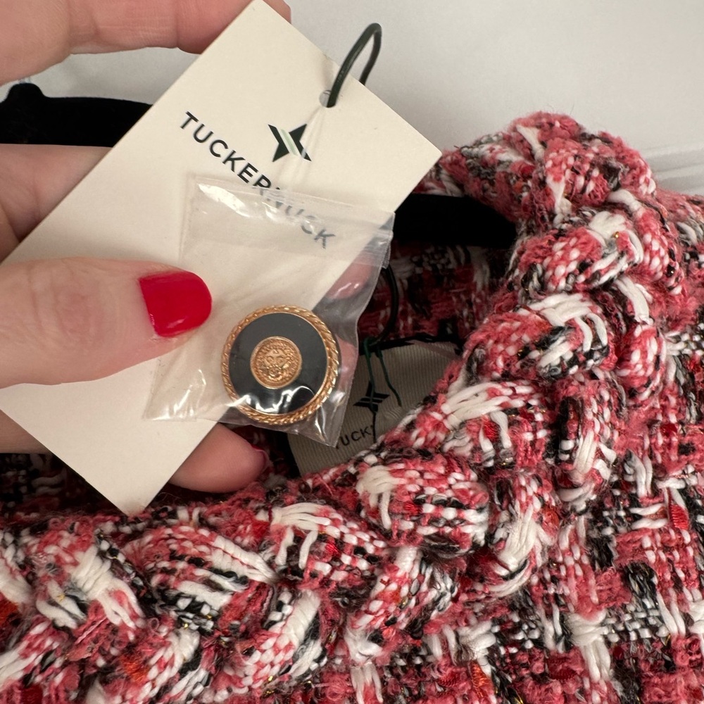 NTW Tuckernuck Magnolia Tweed Jackie Dress - Picture 9 of 15